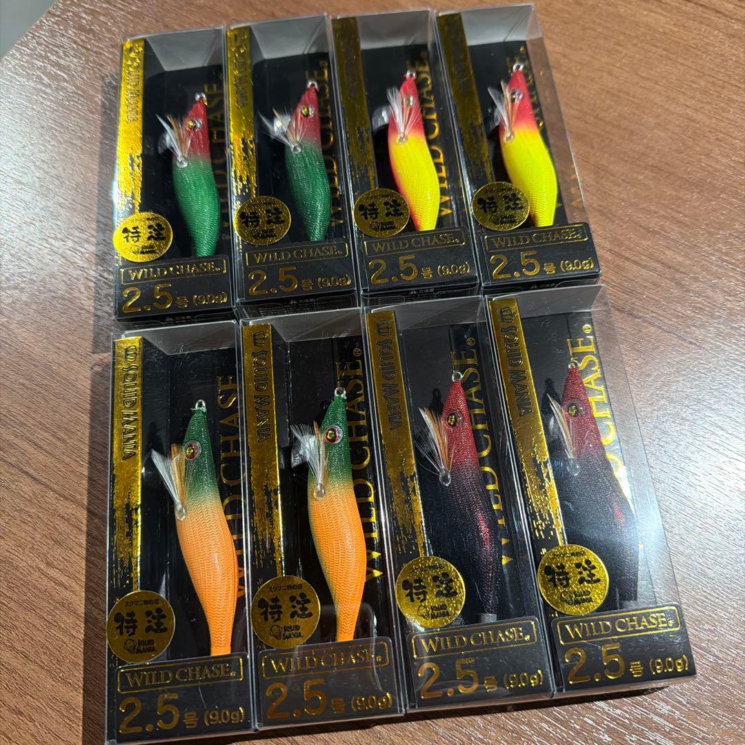 スクイッドマニア　ワイルドチェイス　2.5号　ノーマル SQUID MANIA（スクイッドマニア） WILD CHASE ワイルドチェイス 2.5号