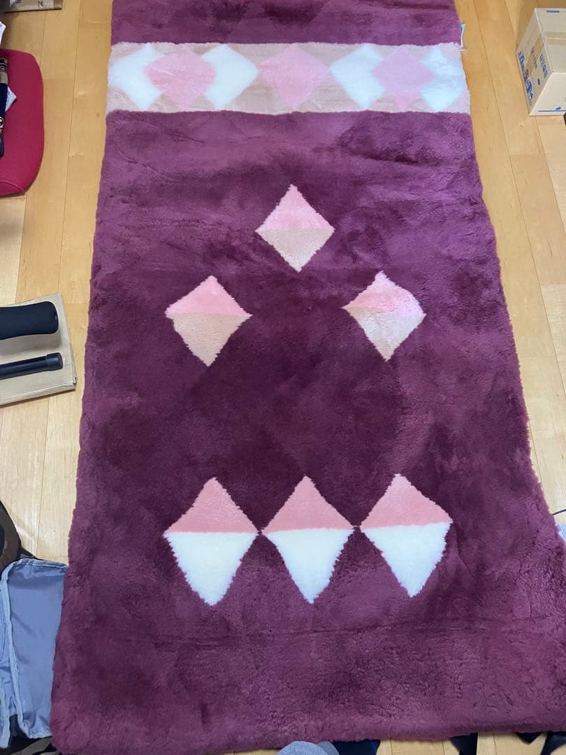 未使用・新品同様品エクセルヒューマン ExcelHumanムートンシーツ