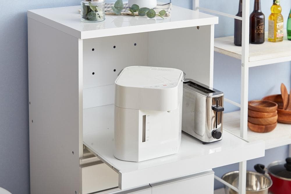 《新品・送料無料》レンジ台 キャスター付き 54cm