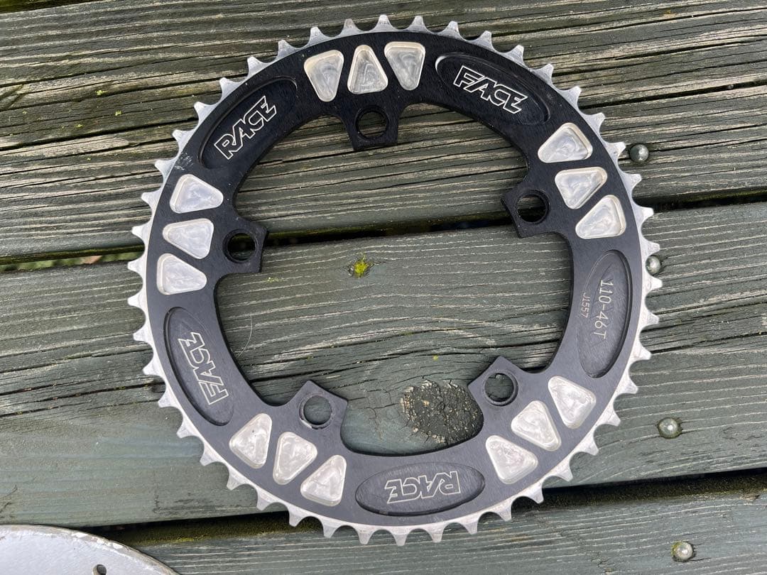 Race Face チェーンリング 110mm -46T MRP チェーンガード