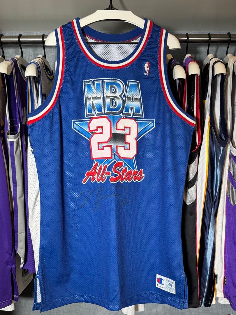 NBA ALL STAR GAME マイケル・ジョーダンサイン入りジャージ Michael Jordan Autographed 1991 NBA All-Star Game Mitchell & Ness