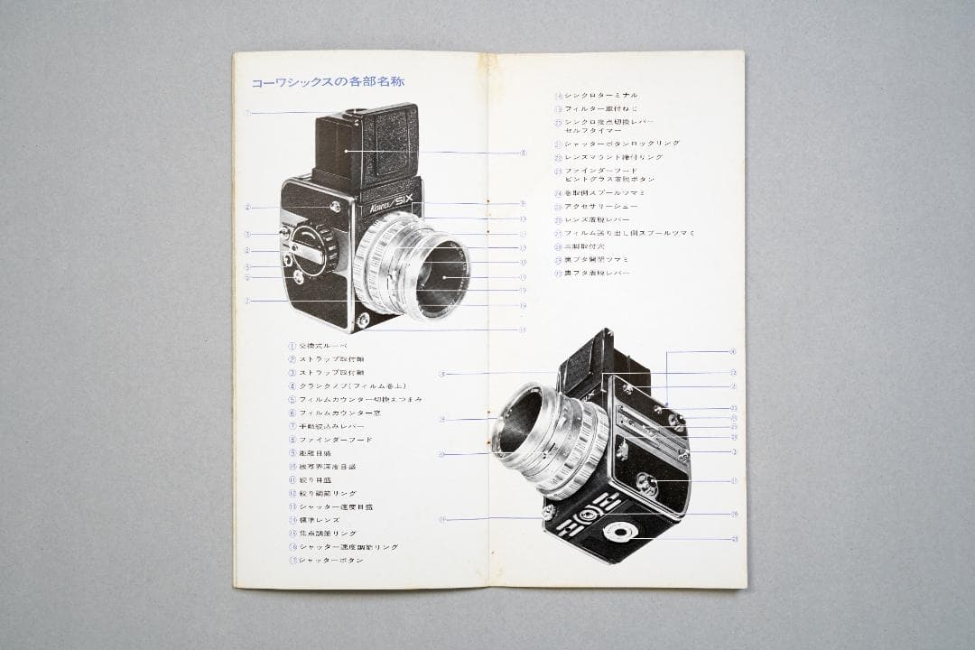 コーワシックス（Kowa / SIX） カタログ 1968年 超超超貴重品 A - メルカリ