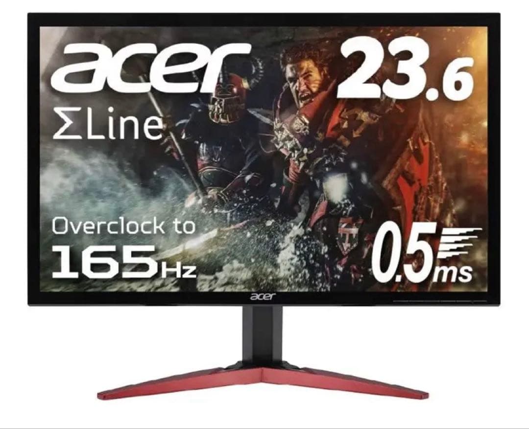 Acer KG241Q 23.6 ゲーミングモニター 電源ケーブル付き Amazon | Guy-Tech ACイン電源コードケーブルリード Acer K242HL