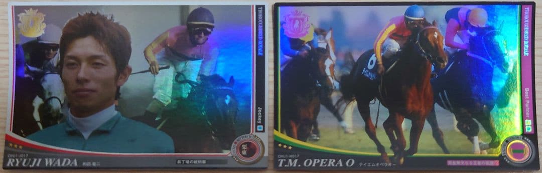 競馬カード オーナーズホース 和田竜二×テイエムオペラオー - メルカリ