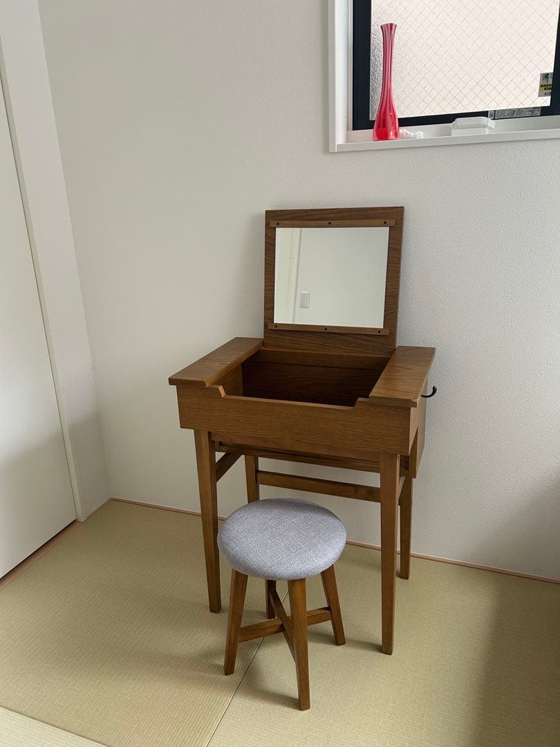 studio CLIP スタジオクリップ ドレッサー スツール オーク材 - メルカリ