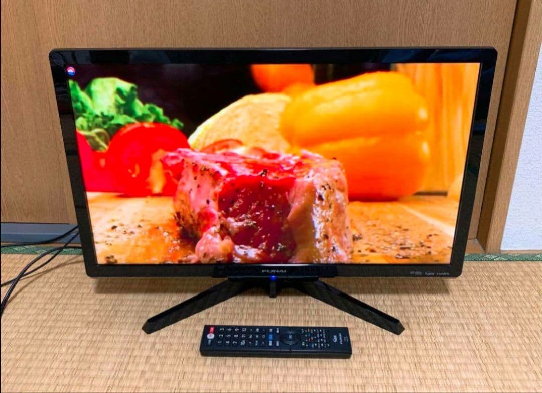 フナイ 液晶テレビ 24型 ✨裏番組録画/500GB録画HDD内蔵 2020年 - メルカリ