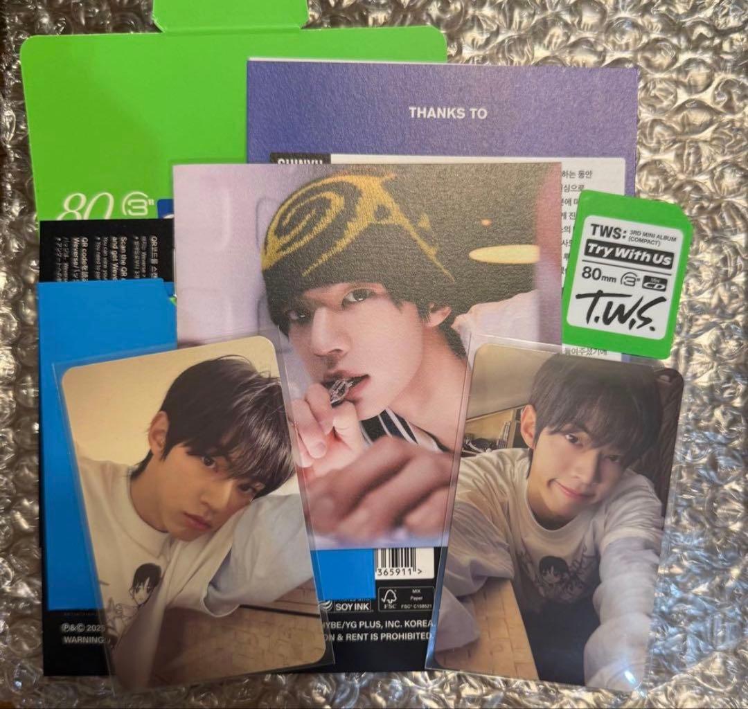 TWS TRY WITH US compact ver ドフン - メルカリ