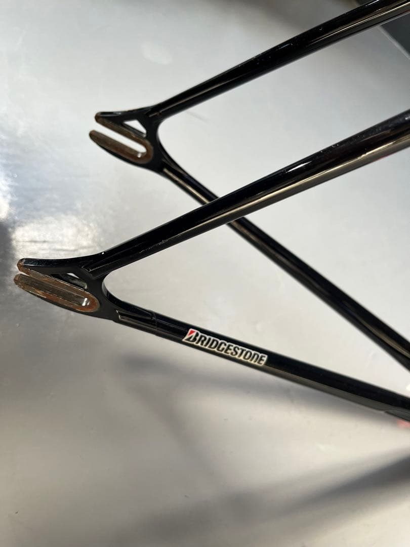 BRIDGESTONE ブリヂストン ピスト フレーム 競輪 njsブラック - メルカリ