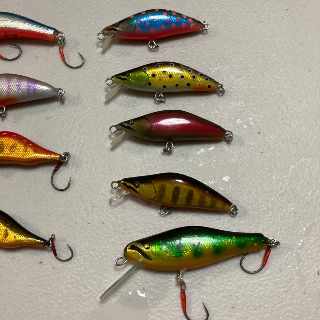 フィッシング ルアー ハンドメイドミノー バルサミノー - メルカリ