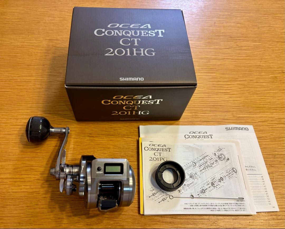 【未使用品】シマノ！ オシアコンクエスト CT！ 201HG！ 2025年！ シマノ（SHIMANO） 25 オシアコンクエスト CT 201HG 左ハンドル (2025