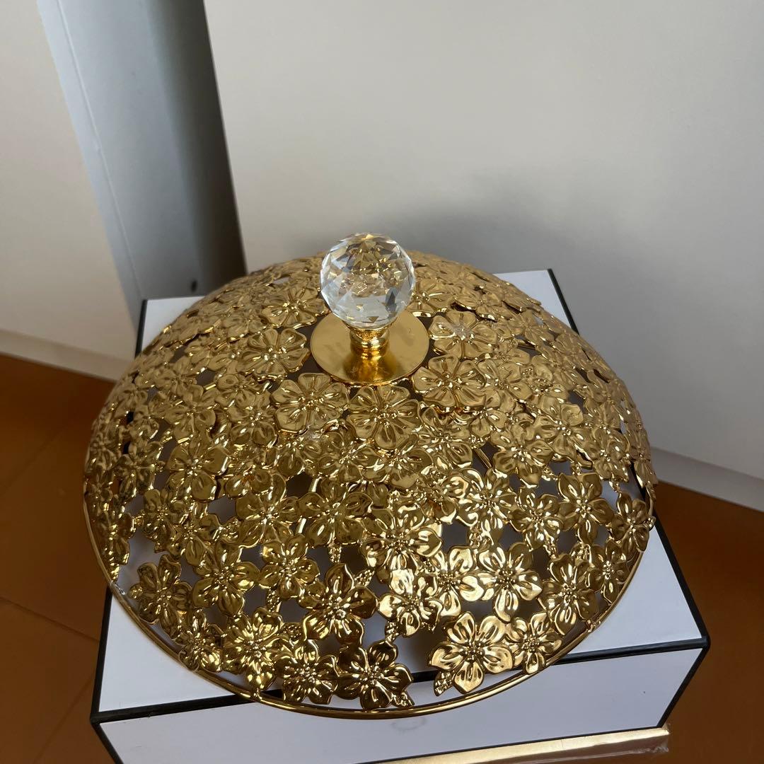 ドバイ ゴールドフルーツバスケット 高級インテリア