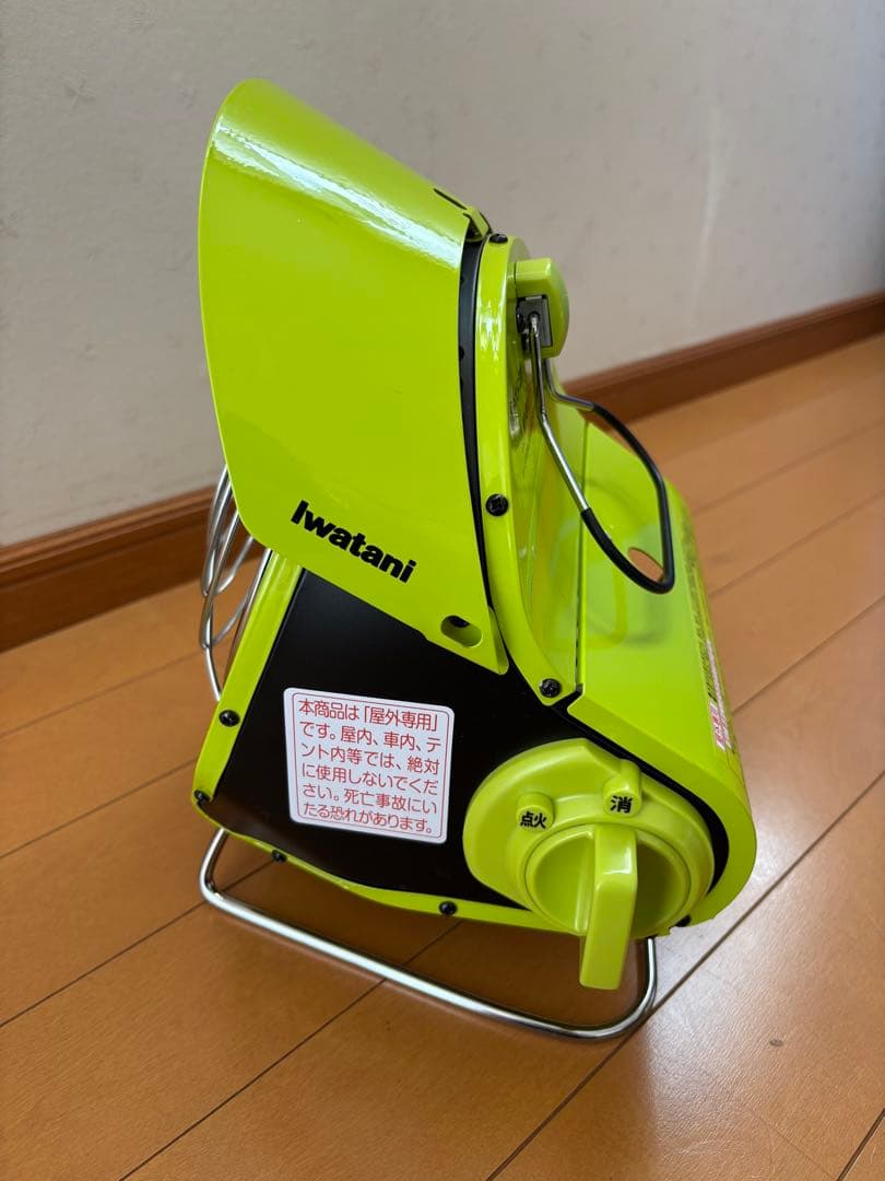 岩谷産業 カセットガス アウトドアヒーター CB-0D1 グリーン