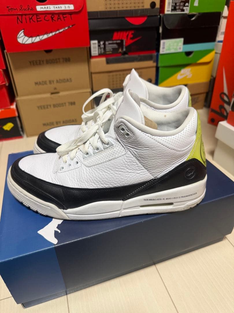 Nike air jordan 3 fragment ジョーダン フラグメント - メルカリ