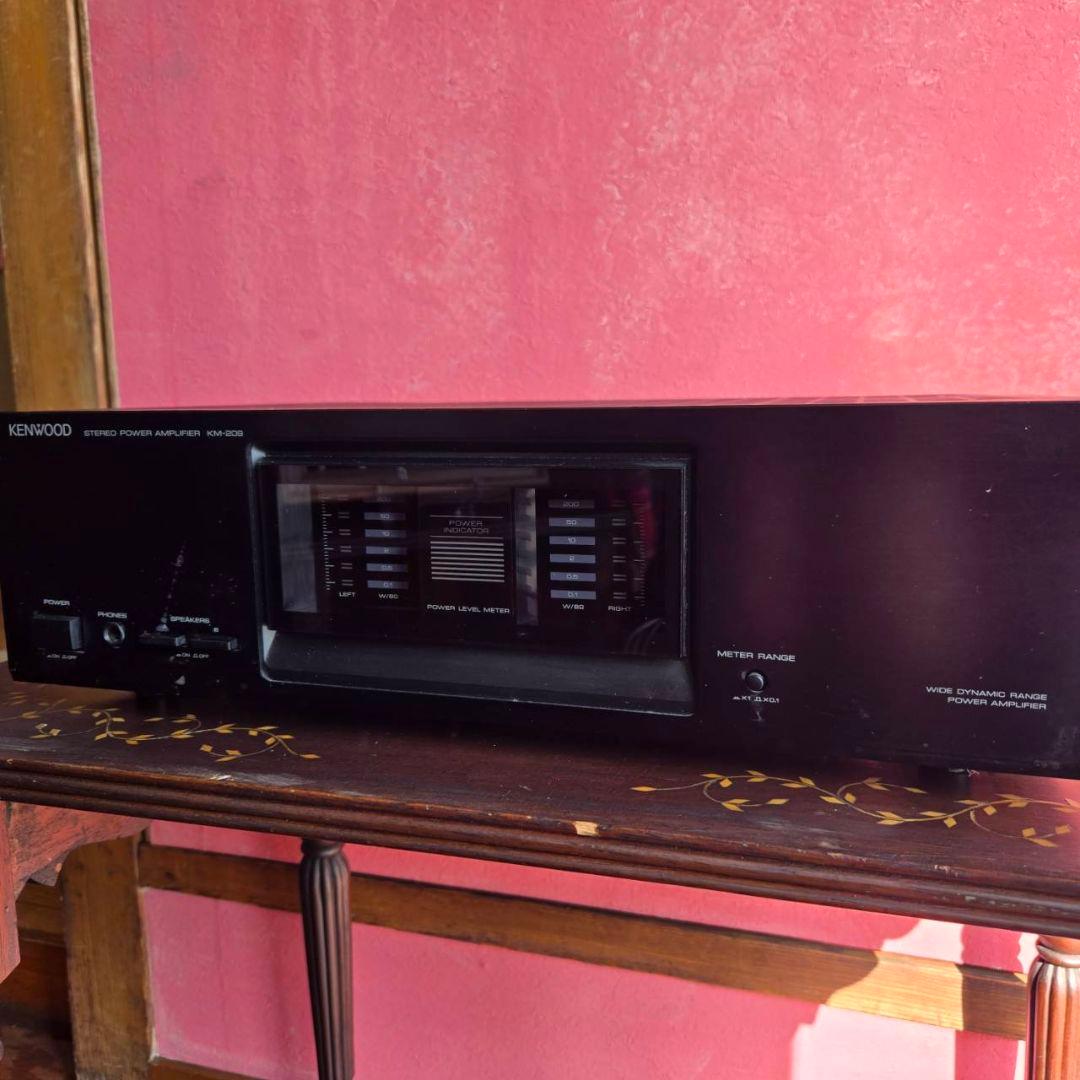 KENWOOD KM-209 ステレオ パワーアンプ ケンウッド Kenwood KM-209 Stereo Power Amplifier ______ sn-00631522 - YouTube