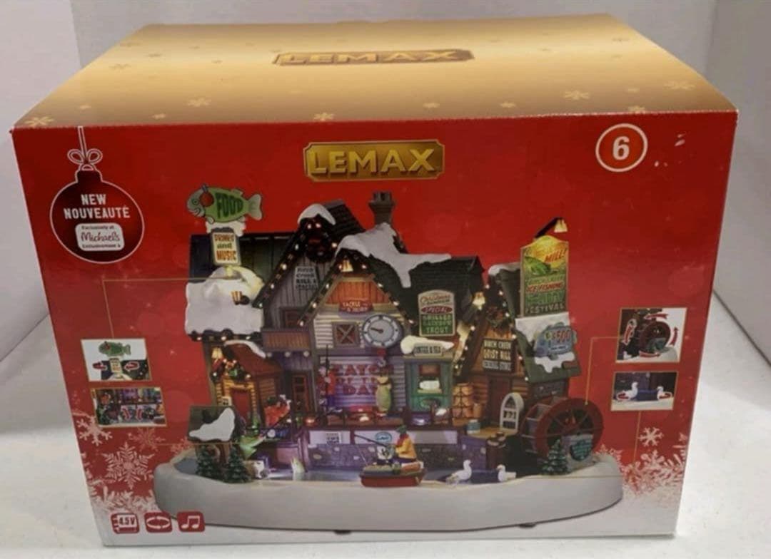 LEMAX　バーチクリーク アイスフィッシング フェスティバル Birch Creek Ice Fishing Festival – Lemax Collection