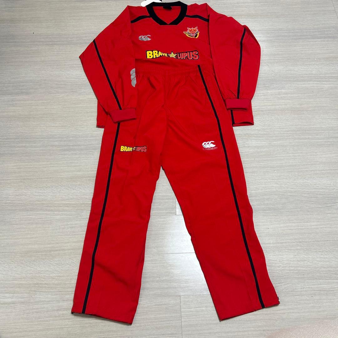 Canterbury Brave Lupus ウォームアップウェア 赤 4L CANTERBURY ×BRAVE LUPUS Warm up Wear - メルカリ