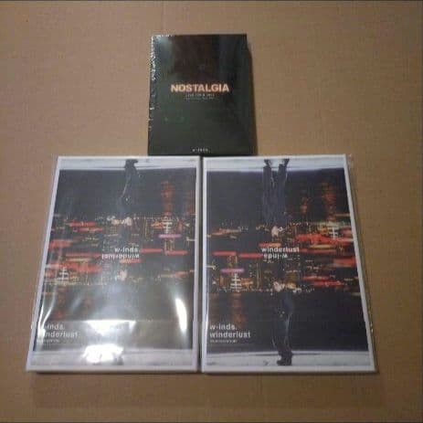 w-inds. Nostalgia＋winderlust セット 3点 Amazon.co.jp: w－inds． : 【Amazon.co.jp限定】winderlust[通常
