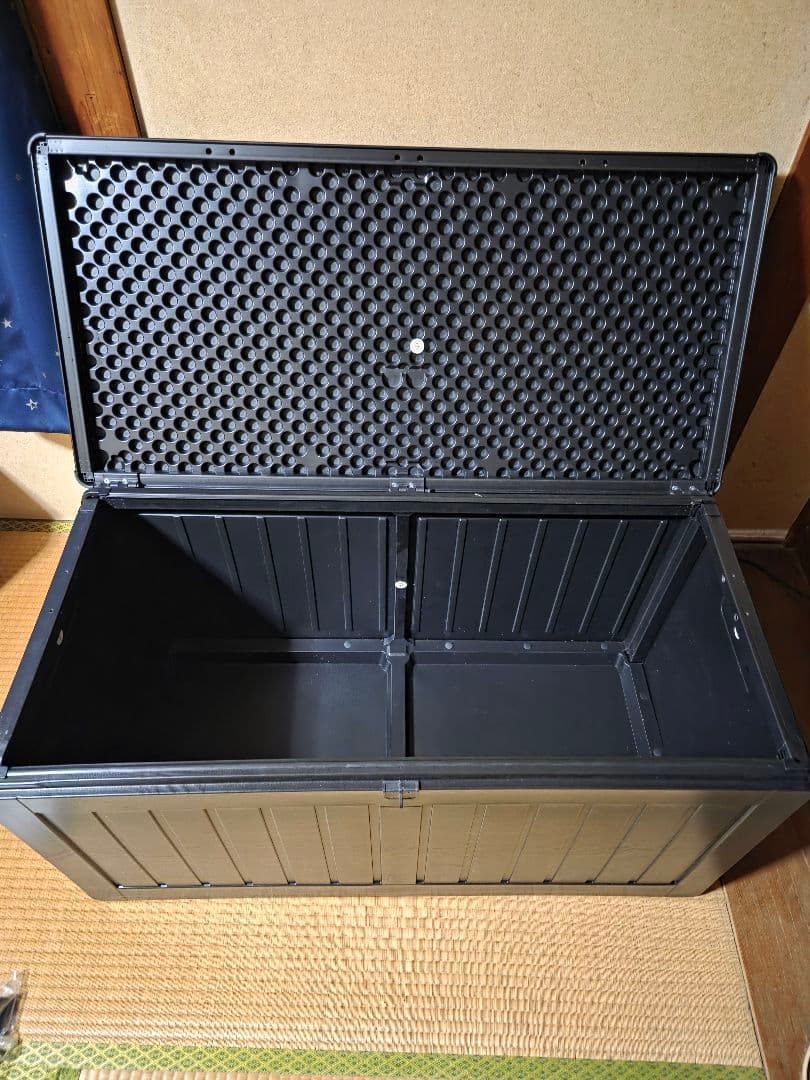 大型屋外分別ストッカー 大型屋外分別ストッカー 約190L 190L ブラック ビバホーム