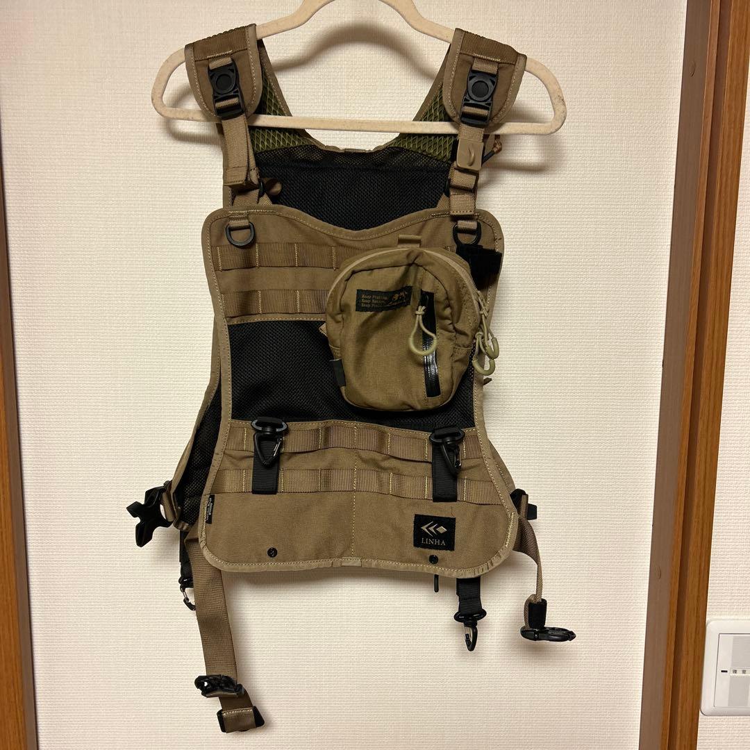 LINHA リーニア ストリームベスト オプション多数 フィッシングベスト