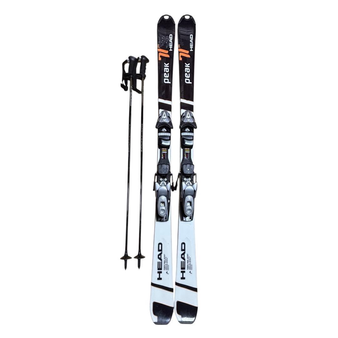 セット】HEAD PEAK71 156cm スキー SYMPRO KIZAKI - メルカリ