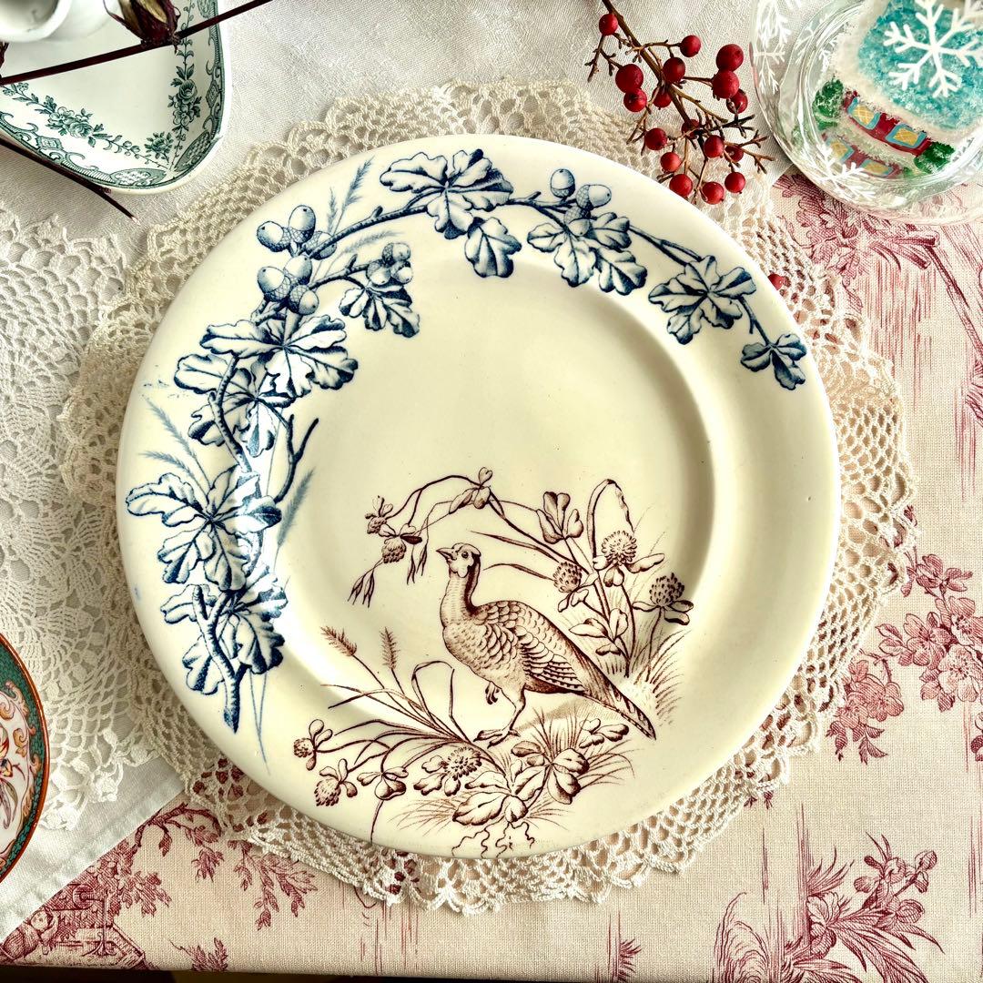 フランスアンティーク˚✧₊ クレールフォンテーヌꕤ︎︎ 鳥さんコンポ