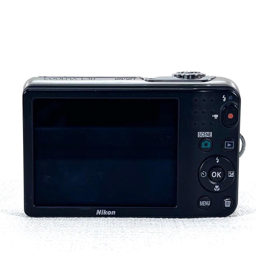 スマホ転送OK 動作OK Nikon coolpix L30 単三電池 - メルカリ