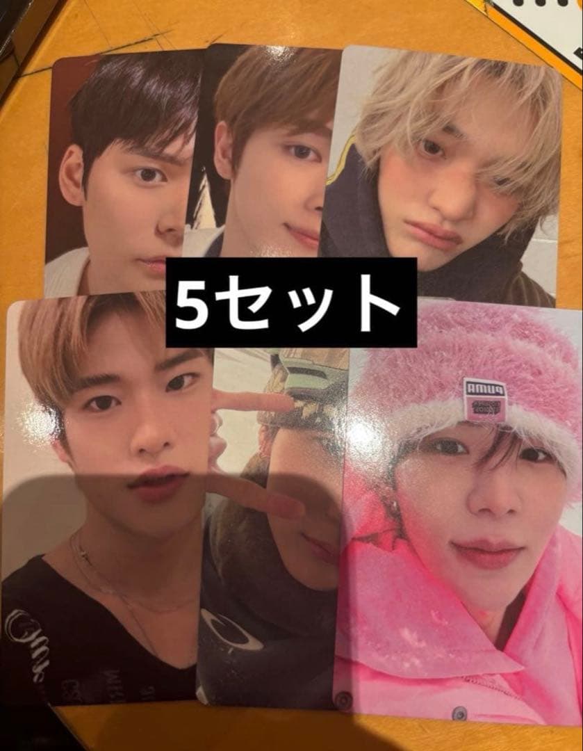 RIIZE トレカ popup ポップアップ ユニバ ラキドロ 6種コンプ ×5