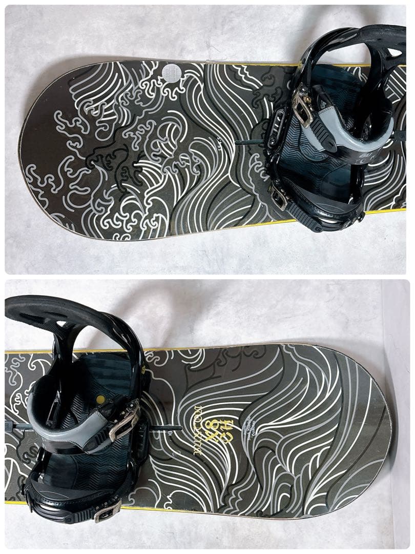 希少 バートン x8ch スノーボード2点セット グラトリ 良品 Wax済