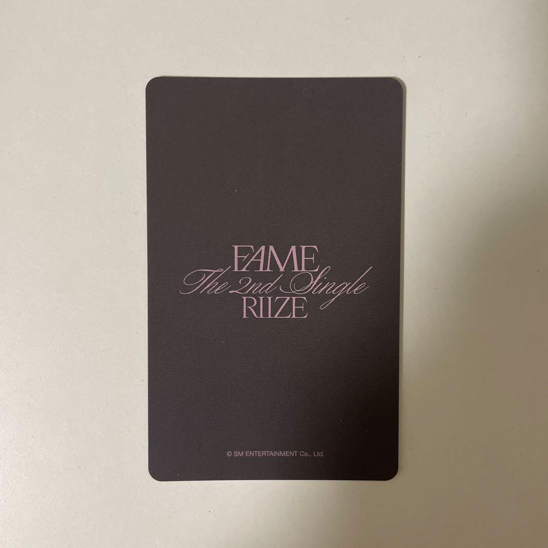 RIIZE FAME WEVERSE SHOP サイン会 トレカ ウォンビン - メルカリ