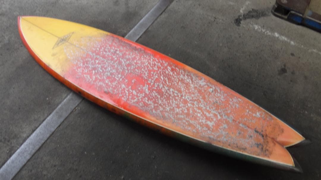 ビンテージ サーフボード Godeess ゴッデス シングルフィン ヴィンテージ】Goddess Single 6'3