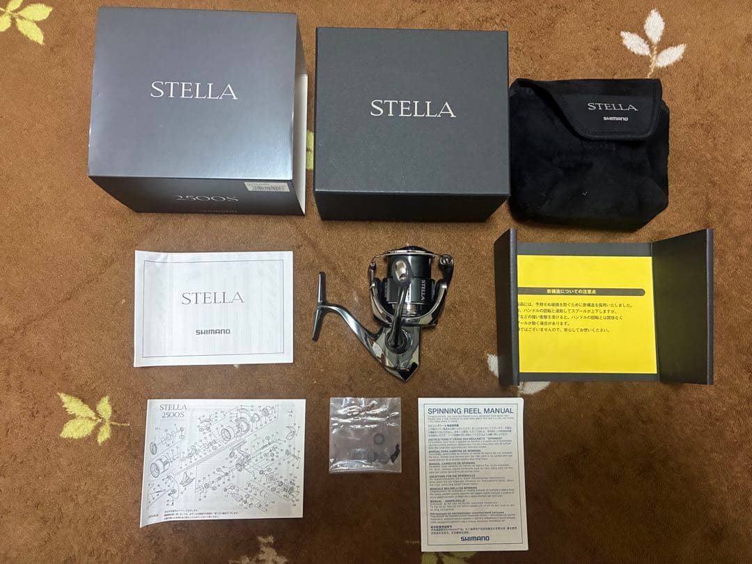 SHIMANO 22 ステラ　スピニングリール 2500S シマノ（SHIMANO） 22 ステラ 2500S (2022年モデル) スピニングリール