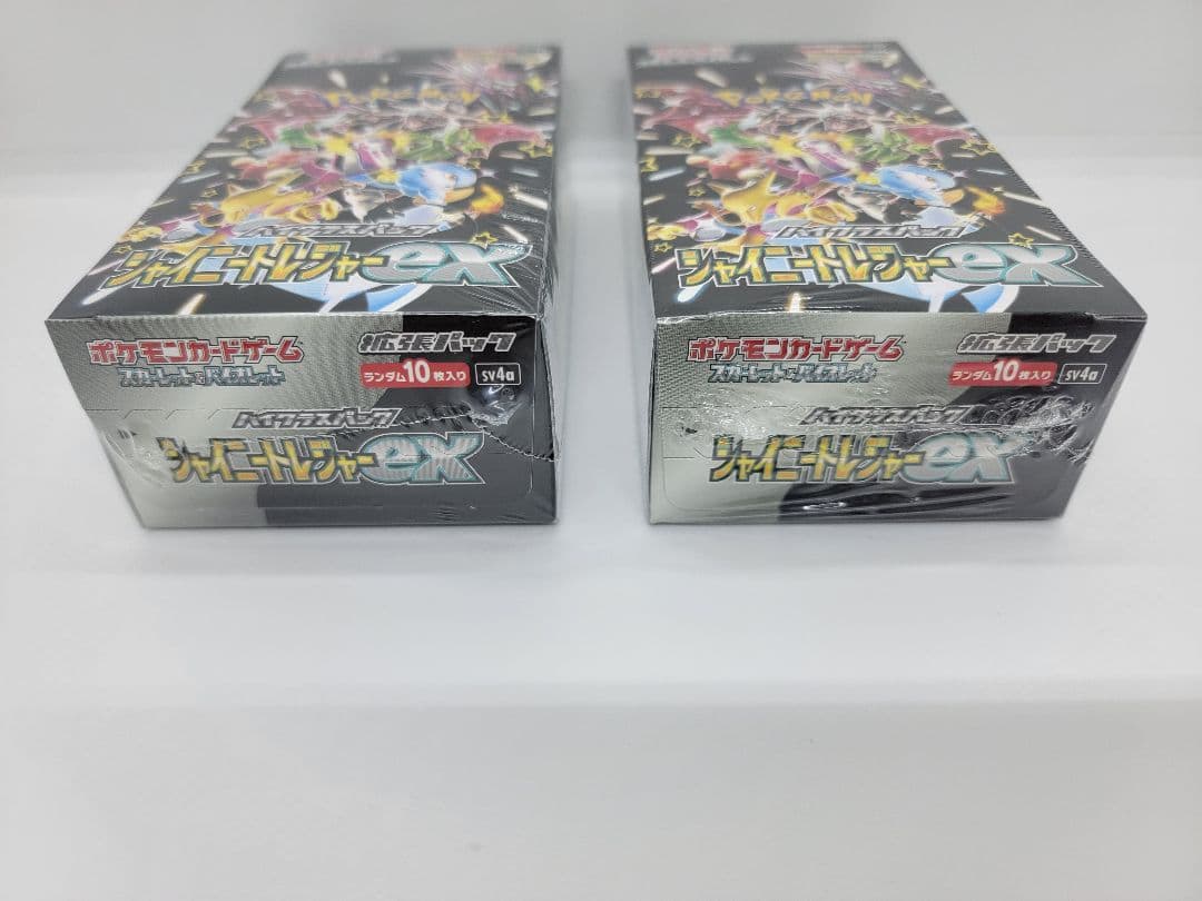 シャイニートレジャーex 2box 新品未開封 シュリンク付き - メルカリ