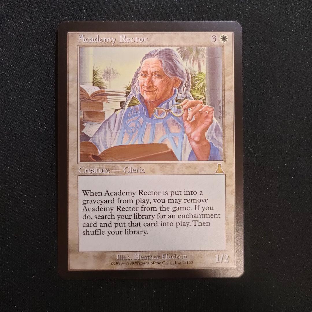 MTG アカデミーの学長 Academy Rector 1枚 英語 ENG - メルカリ