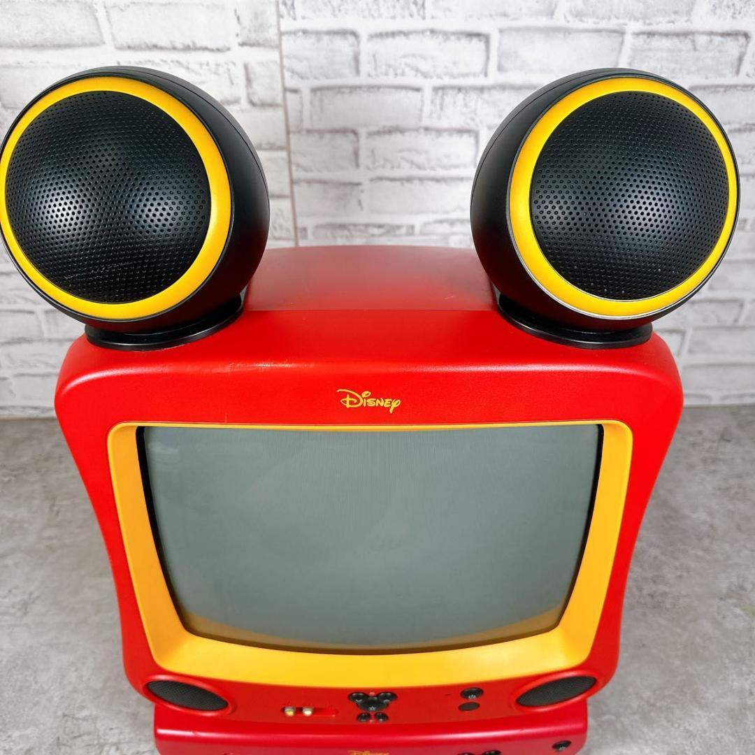 Disney テレビ ディズニー ミッキーマウス 14型テレビ 当時 ブラウン管