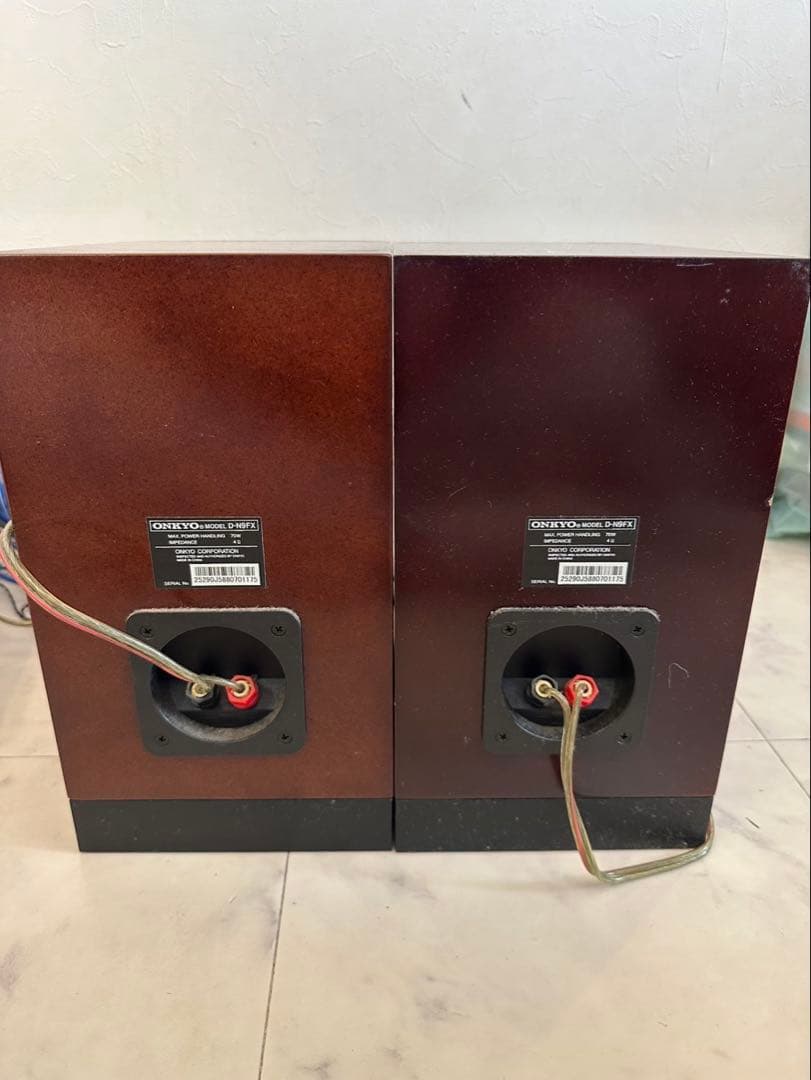 ONKYO X-N9FX CD/MDコンポ スピーカー付 - メルカリ
