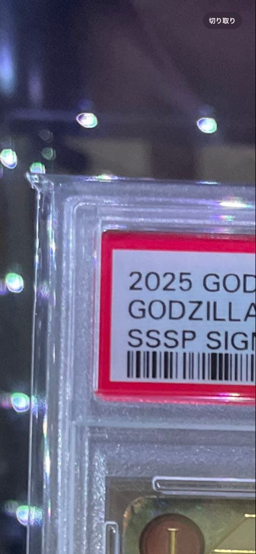 タ*ド様 ゴジラカードゲーム ゴジラ2023 サイン箔押し SSSP PSA10