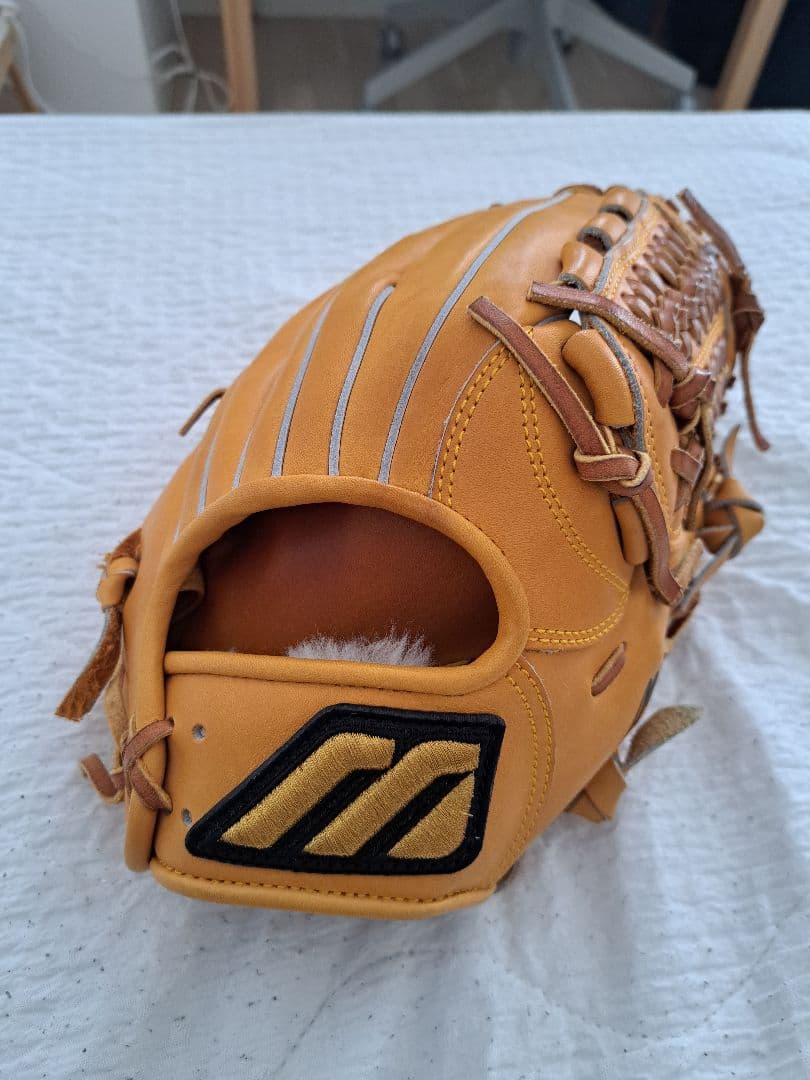 Mizuno Pro 軟式内野用　ビッグM MIZUNO (ミズノ) 軟式グローブ 約28cm ブルー ビッグMロゴ 元箱