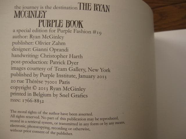 THE JOURNEY IS DESTINATION　Ryan Mcginley