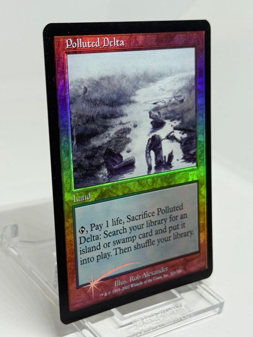 希少品　初版【Foil】英語版《汚染された三角州》[ONS]