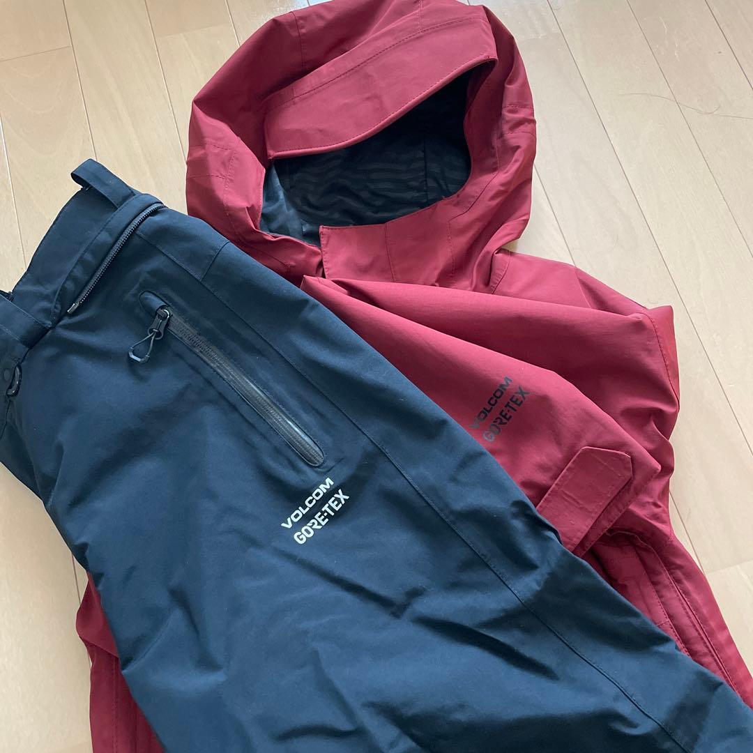 ボルコム（エルゴア）上下セット VOLCOM ボルコム ウェア L GORE-TEX JACKET 22-23 CRL メンズ