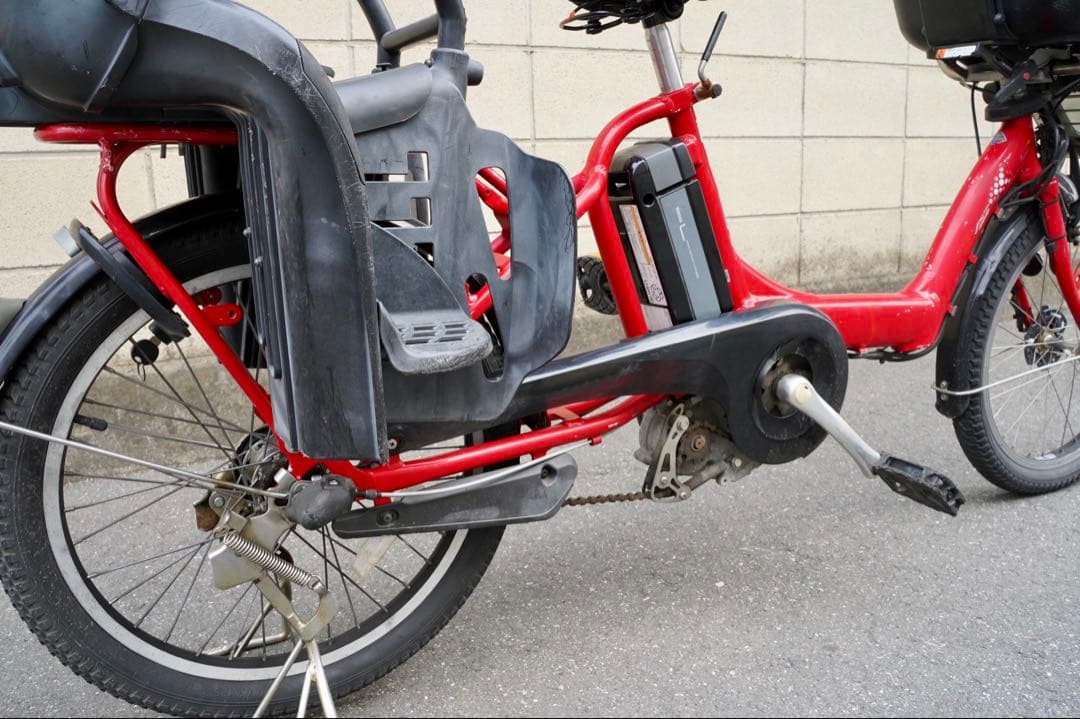 電動自転車 ブリヂストン 20インチ 子供乗せ アシスト 中古 032801 🍂