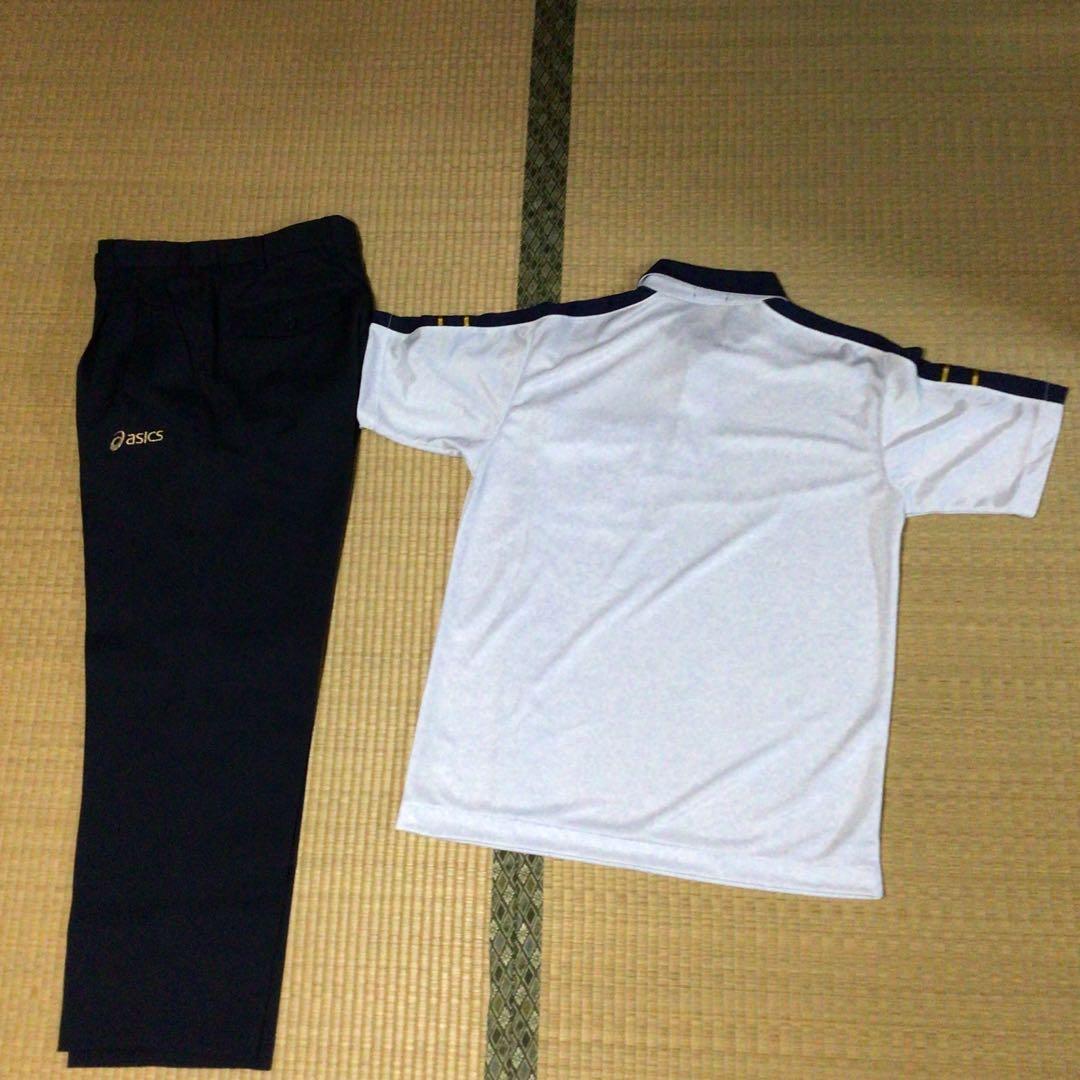 バレーボール 審判服上下セット アシックス - メルカリ