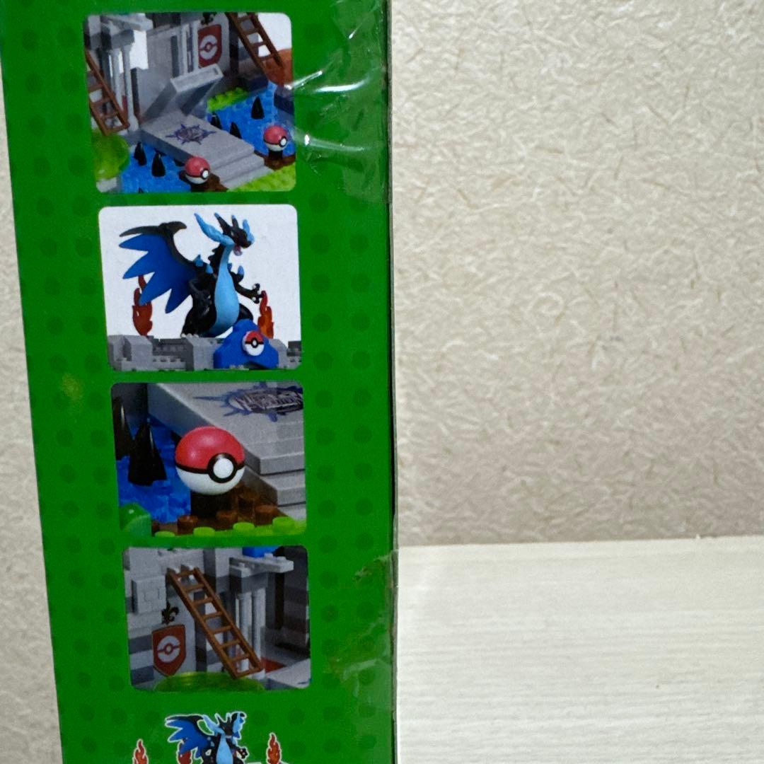 ナノブロック ポケモン モンコレ メガリザードンXの秘密の城 未開封