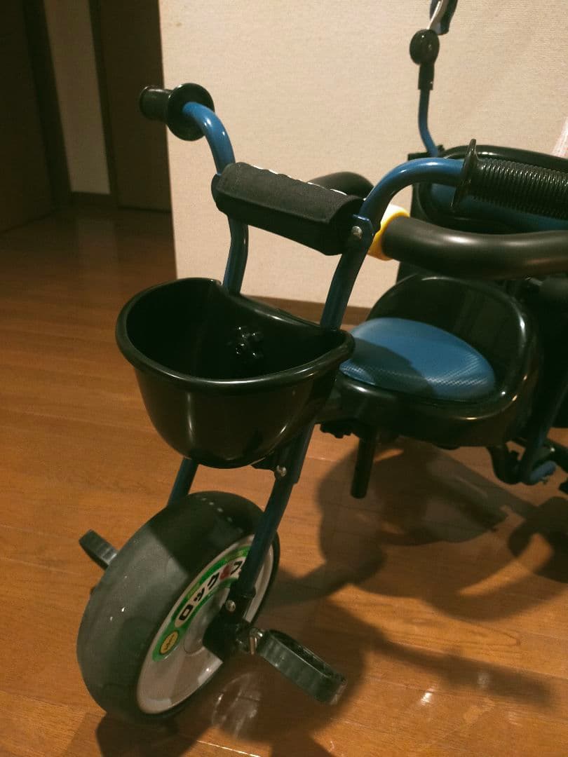 ides ides CARGO+ アイデス カーゴ プラス ネイビー三輪車 日よけ付き