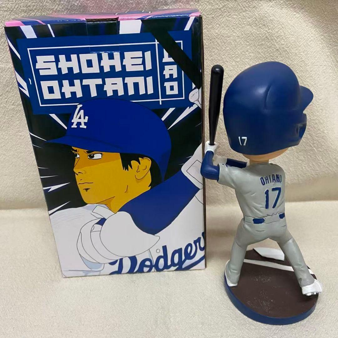 大谷翔平 ボブルヘッド ビジターグレー 1700個限定 - メルカリ