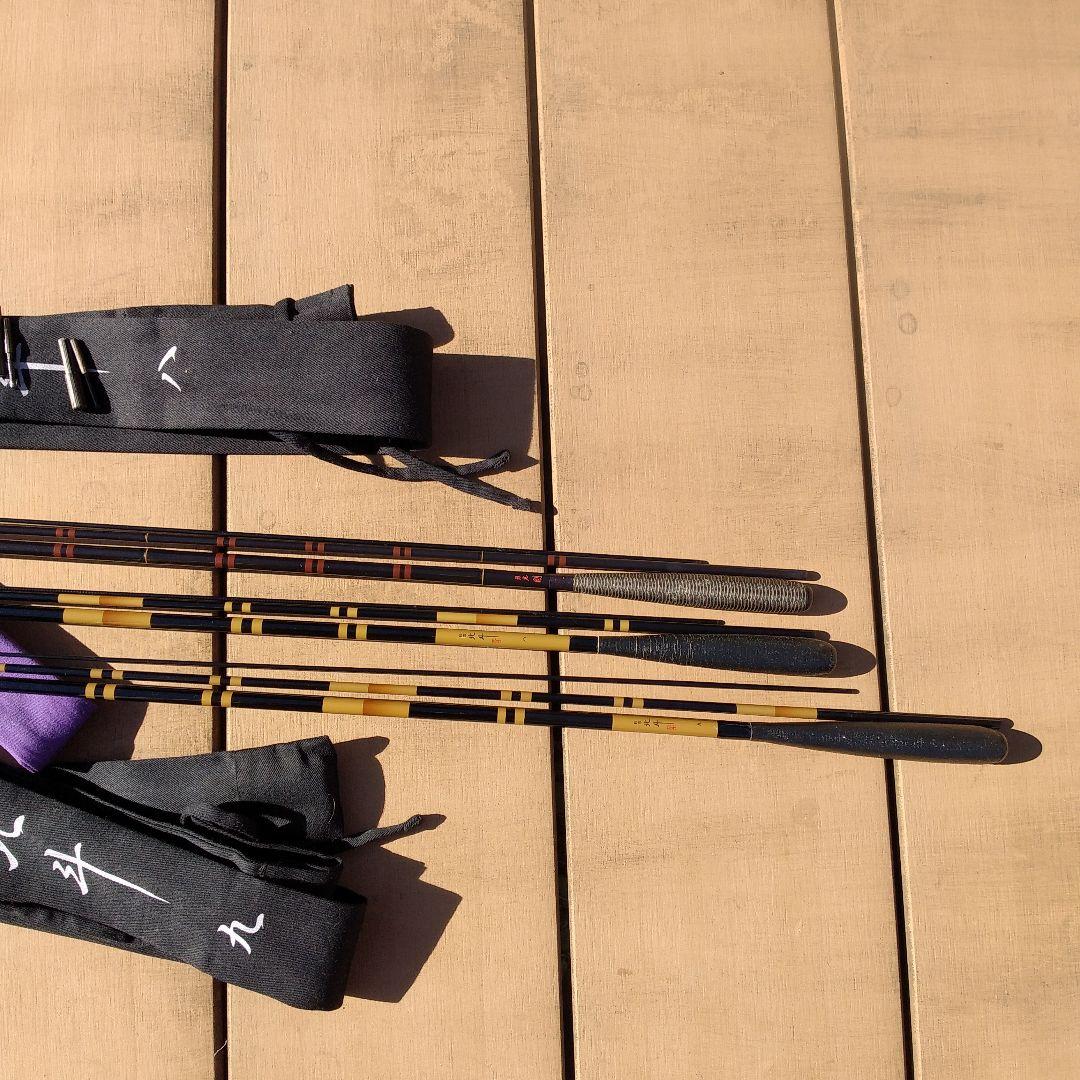 月光剛八尺、北斗八尺、九尺3本セット販売