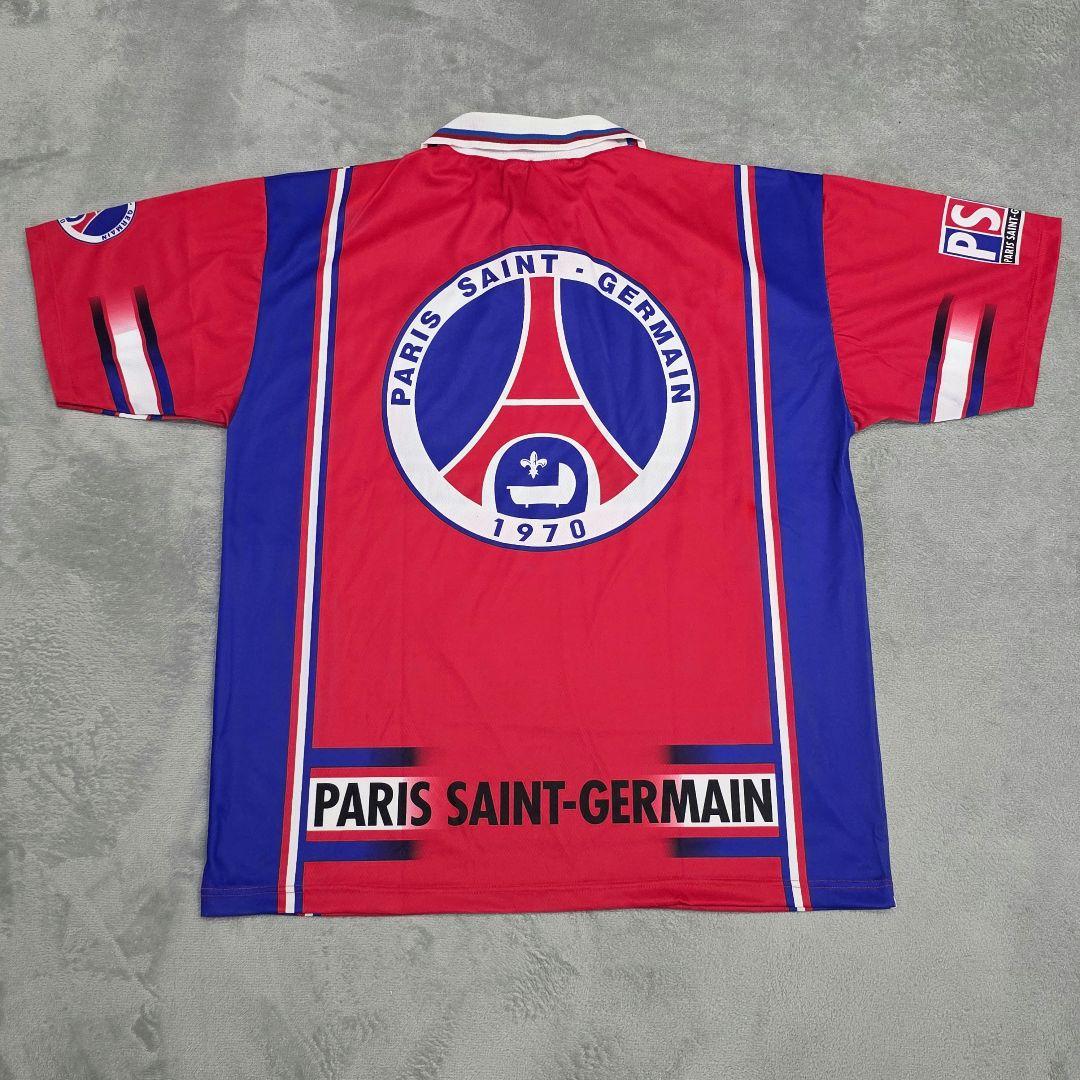 パリサンジェルマン ユニフォーム L-XL レッド ビンテージ PSG