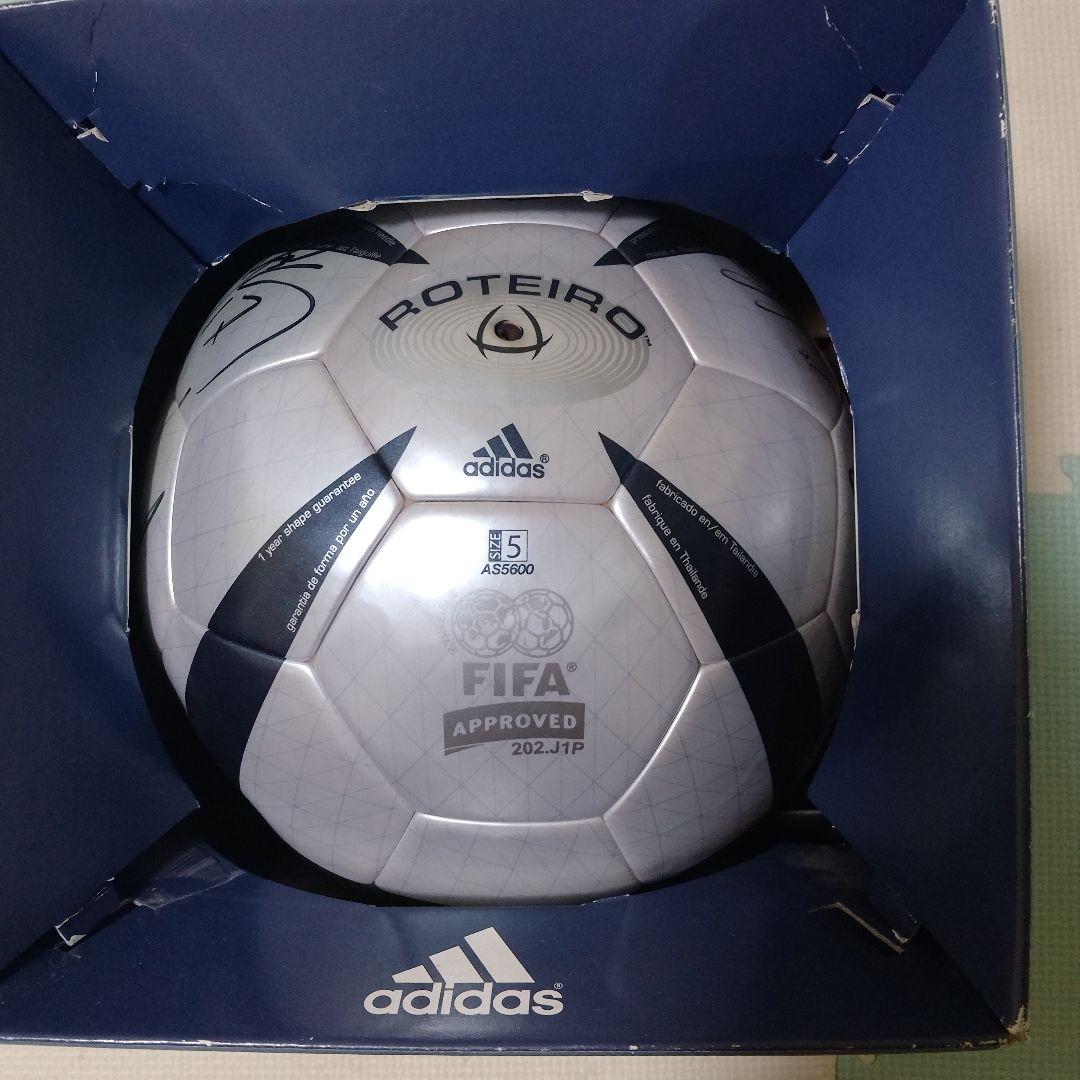 現状渡し サイン入 adidas Euro サッカーボール箱有 ROTEIRO - メルカリ