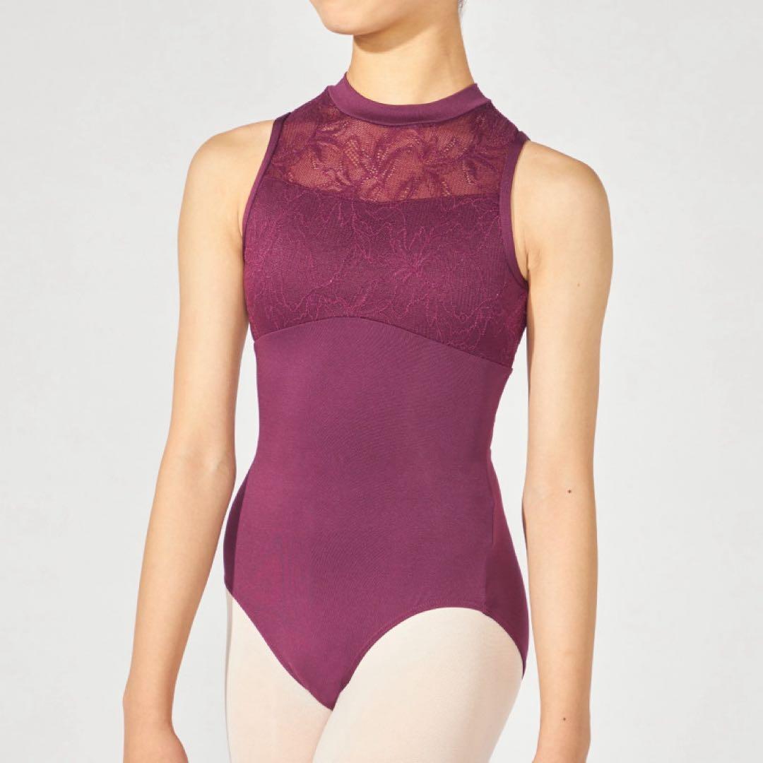 美品⭐︎チャコット ハイネックレオタード プラム150 | Shop at