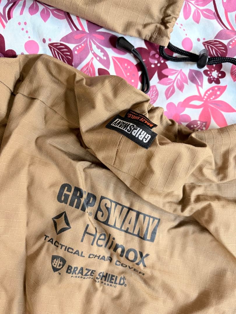 ◽️ GRIP SWANY x HELINOX 難燃チェアカバー新品未使用 - メルカリ